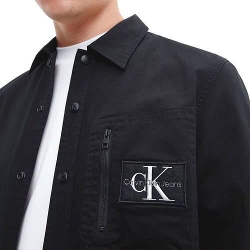 Calvin Klein Jeans black over-shirt size L new with tags