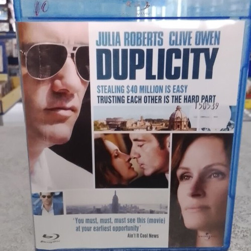 Duplicity Blu-Ray with Greek subtitles