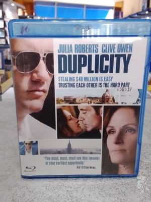 Duplicity Blu-Ray with Greek subtitles