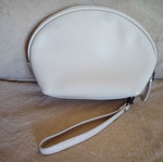 Carpisa wrist bag like new, grey-beige with decoration