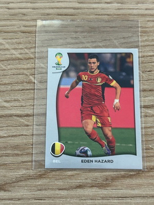 Eden Hazard Belgium Panini WC 2014 Swiss Edition sticker new
