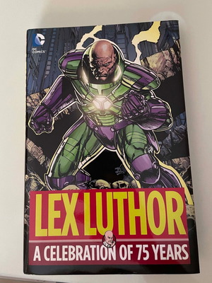 Lex Luthor A Celebration of 75 Years hardcover like new