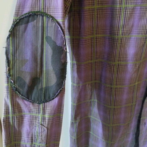 Energie men's shirt purple, like new, size S, 100% cotton