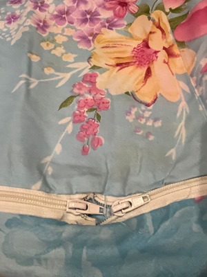Duvet cover microfiber used, dimensions 265 x 280 cm