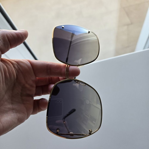 Salvatore Ferragamo sunglasses new, gold color