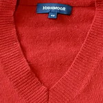 Highmoor wool women's sweater like new, red, size 42