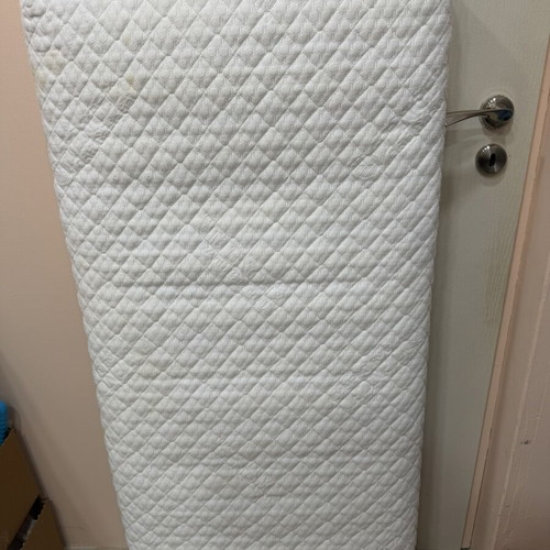 Greco Strom Erato mattress with coconut fiber and latex, like new, 60x120 cm