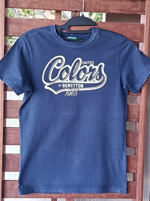 T-shirt United Colors of Benetton σαν καινούργιο, μέγεθος 10-11 ετών, μπλε