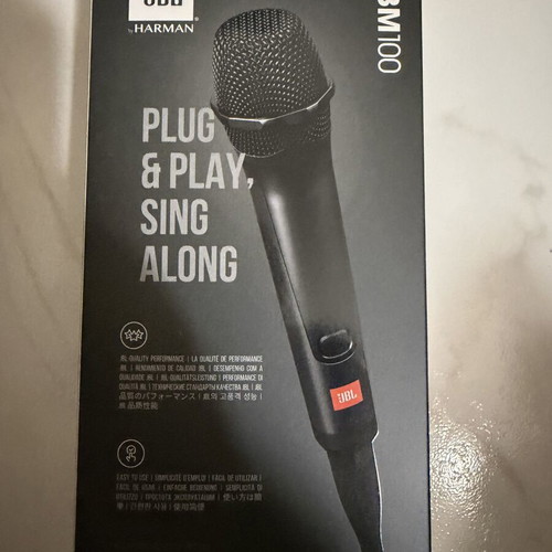 JBL PBM100 dynamic handheld microphone for vocals black new