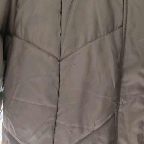 Quilted women's jacket used, beige, size M