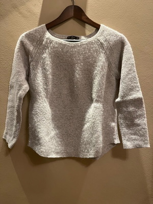 Zara gray pullover used, size L slim fit