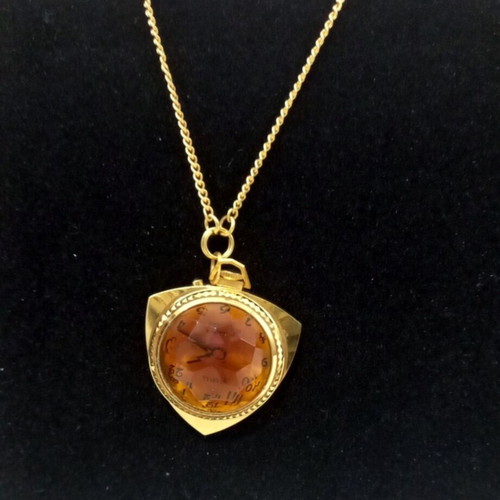 Zaria 21 jewels pendant watch like new from USSR