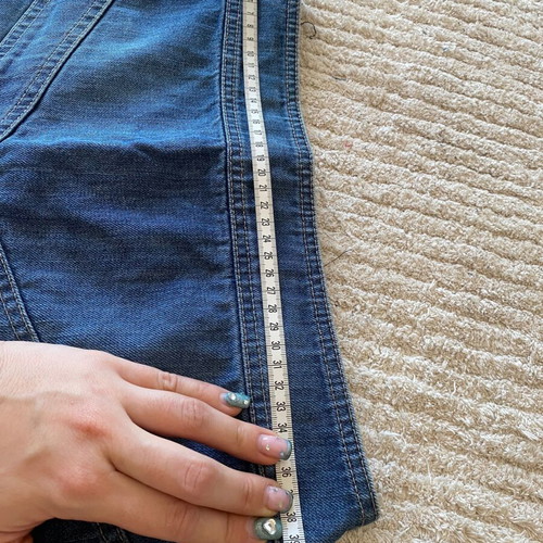 Βαμβακερή μίνι φούστα μέγεθος Medium 40 σαν καινούργια, μπλε