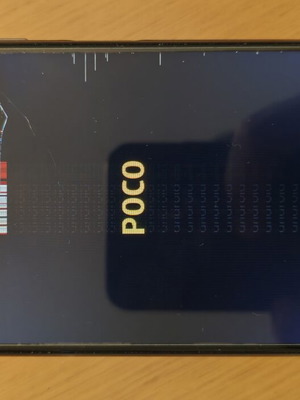 POCO X3 Pro smartphone 8GB RAM 256GB, broken screen