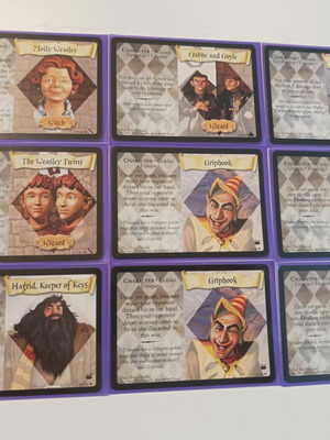 Harry Potter TCG cards like new, various