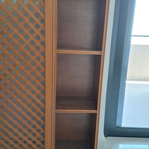 Radiator cover solid wood with shelves used