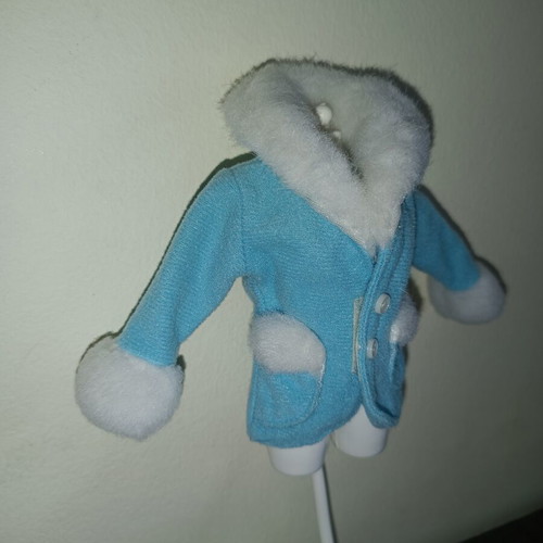 Barbie Coat Collection Blue Coat like new with boots