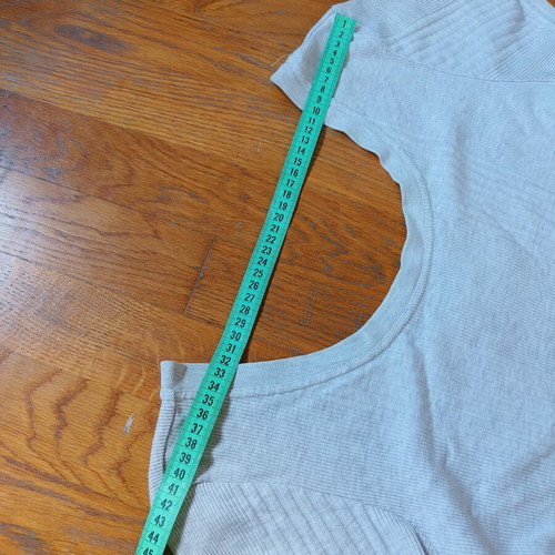 Women's dress like new, off white cream to gray color, size L