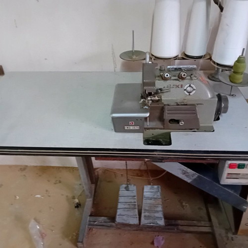 Jouki five-thread overlock sewing machine used