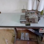 Jouki five-thread overlock sewing machine used
