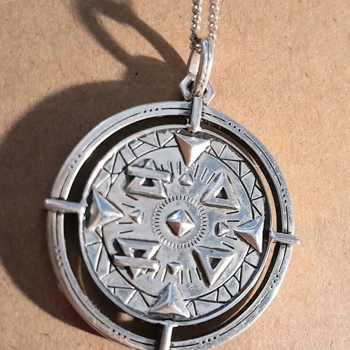 Thomas Sabo Elements of Nature 925 Silver Pendant Like New