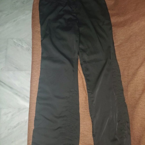 Black satin pants used, size L/40/12