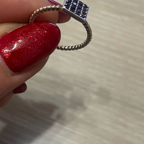 Silver 925 ring used, size 53