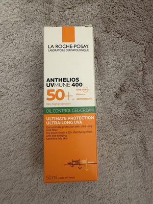 La Roche-Posay Anthelios UVMune 400 Oil Control Gel-Cream SPF50+ 50ml new