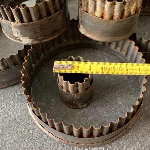 Old pastry mold used