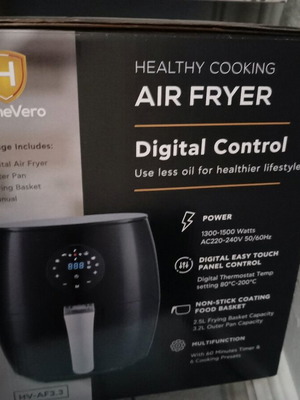 Air fryer like new, used once