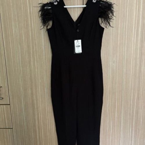 Forel formal jumpsuit, black, size S