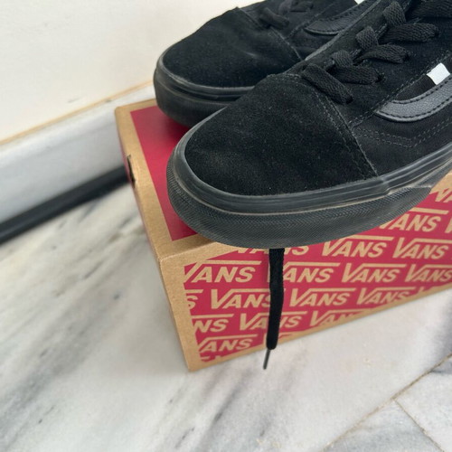 Vans old school kids shoes size 38.5 like new, black