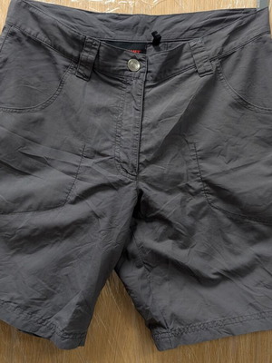 Mammut ladies tracking shorts like new, size 38/M, gray