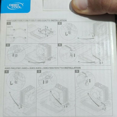 DeepCool ICE EDGE MINI FS V2.0 new CPU cooler