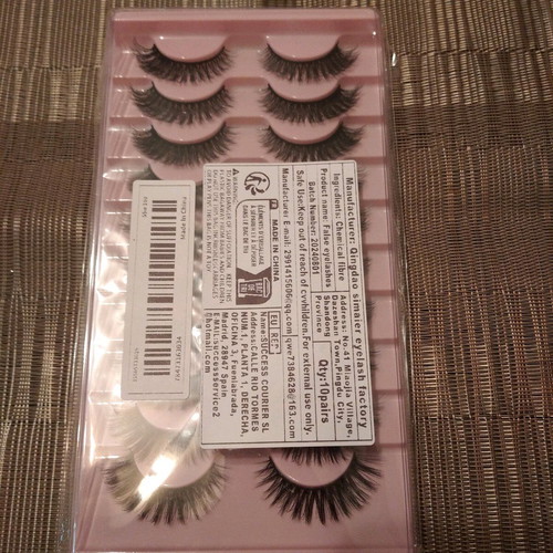 Peg Accessories False Eyelashes new, pack of 10