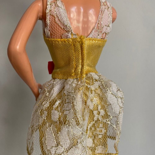 Mattel Barbie Fashion Evening Mini Dress 1995 vintage