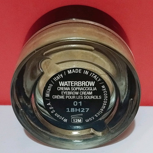 Wycon Brow Pomade used, shade 01