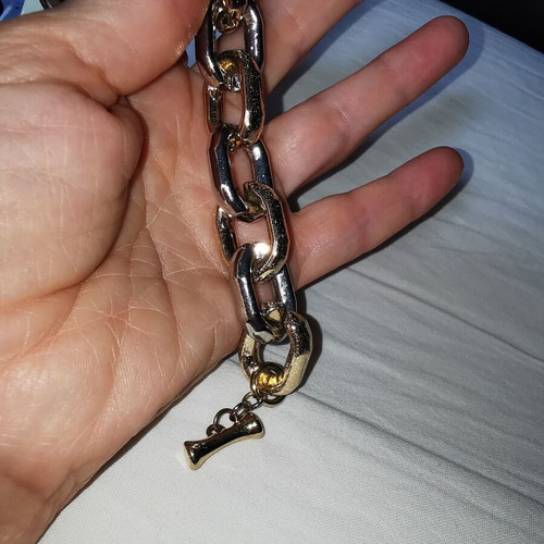 Thick chain bracelet 1.2 cm new, non-tarnishing material