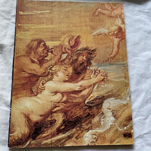 Sabena Revue collectible magazine 1977 used, Rubens tribute