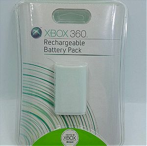 XBOX 360 Επαναφορτιζόμενη Μπαταρία White