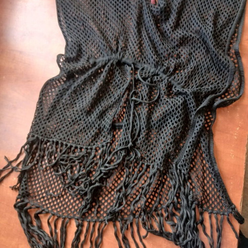 Pareo black used, size S