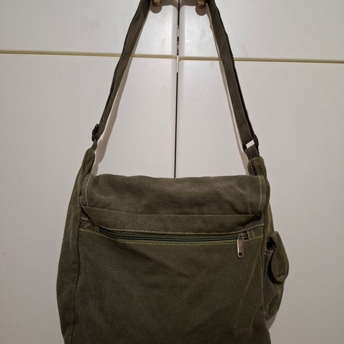 Diesel Y2K 2000s Messenger Bag khaki unisex used