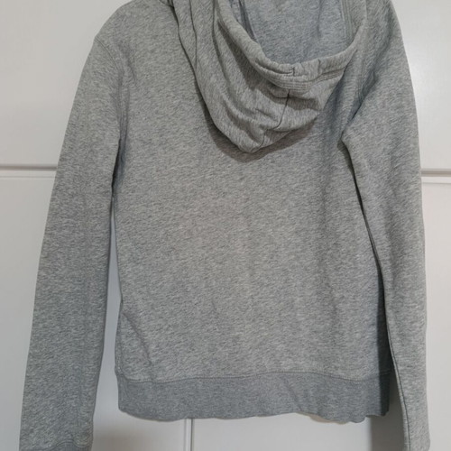 Grey hoodie sweatshirt used, size M