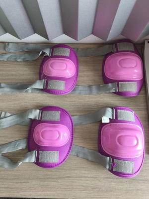 Protective Knee Pads and Elbow Pads set fuchsia, like new, 4 pcs
