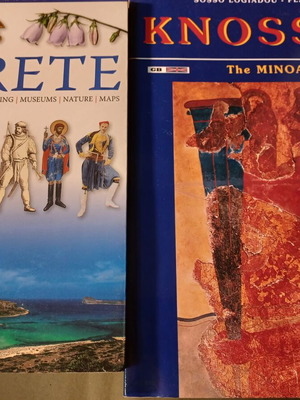 Crete and Knossos βιβλία σαν καινούργια, αγγλικά