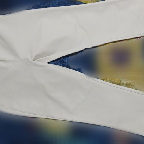 Stradivarius white office style pants like new, size 38