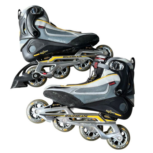 Rollerblade Lightning Advanced Fitness inline roller skates used, men's US9.5