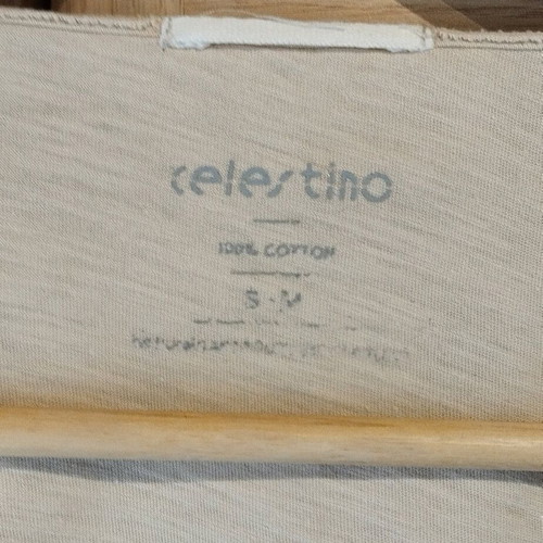 Celestino t-shirt like new, cream, size S-M