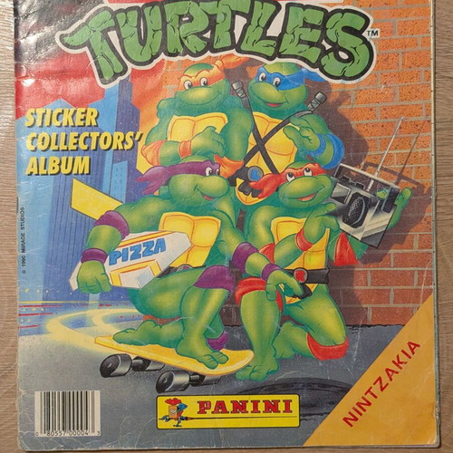Panini Teenage Mutant Hero Turtles Sticker Album used