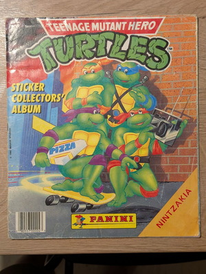 Panini Teenage Mutant Hero Turtles Sticker Album used